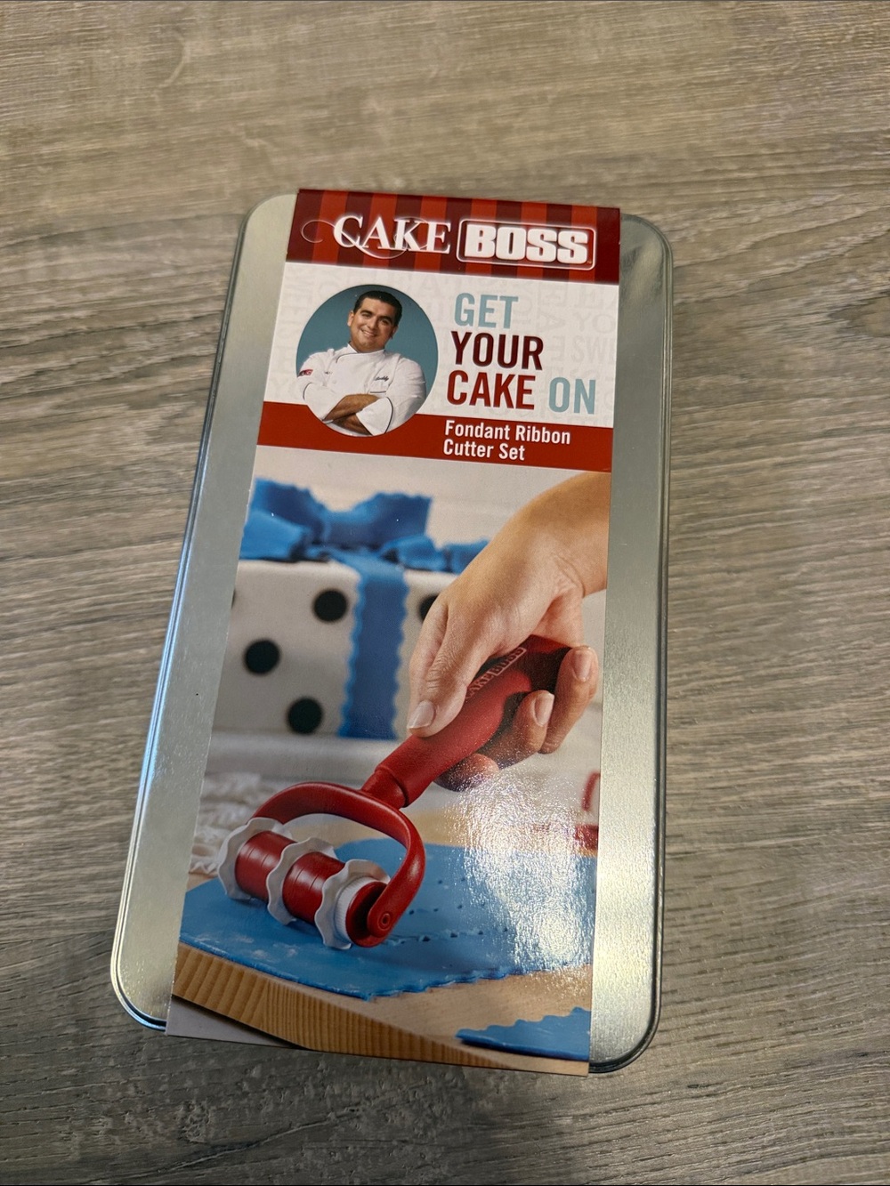 NWT Cake Boss Fondant Ribbon Cutter Set